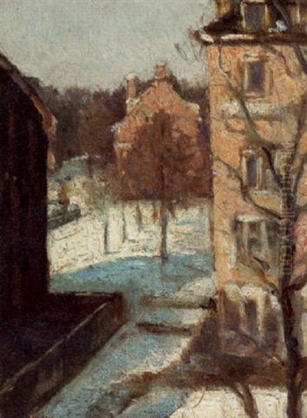 Winter Street Scene - view 1