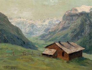 Engelberger Tal Bei Luzern by Willhelm Kukuk