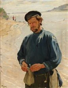 On The Bank Of The Oka River