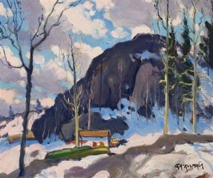 Winter Landscape by George Arthur Kulmala