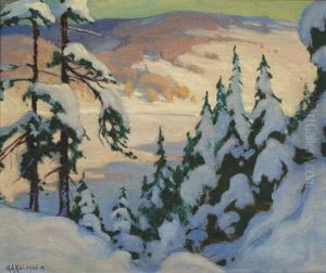 Winter Landscape by George Arthur Kulmala