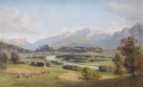 Panoramablick Von Maria Plain Auf Salzburg - view 1