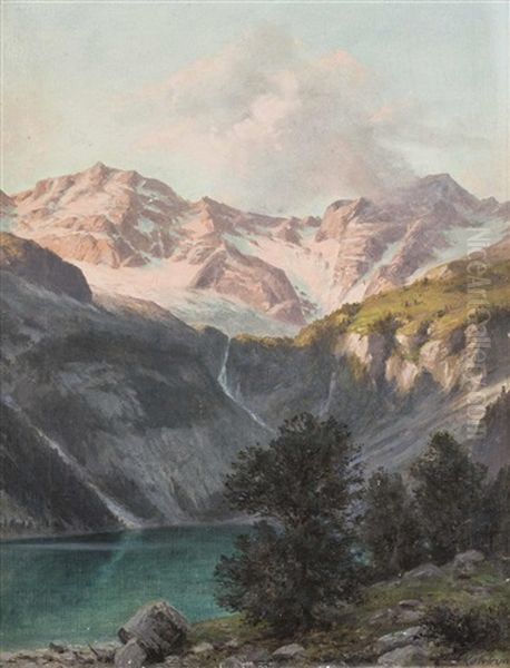 Blick Vom Rotguldensee Auf Den Grosen Hafner - view 1