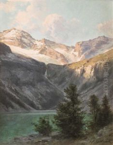 Rotguldensee Mit Grosem Hafner