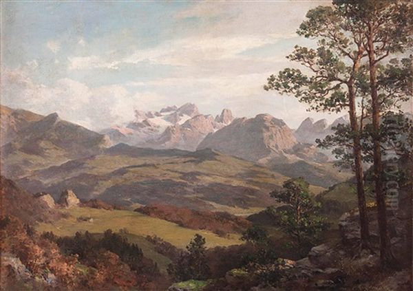 Hochalmgebiet Mit Blick Auf Den Dachstein - view 1