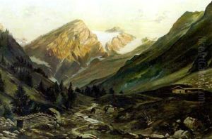 Alm Im Dachsteingebiet by Franz Kulstrunk