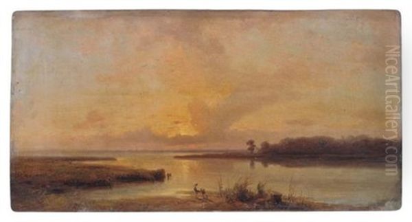 Abendstimmung An Der Kuste Von Schottland - view 1