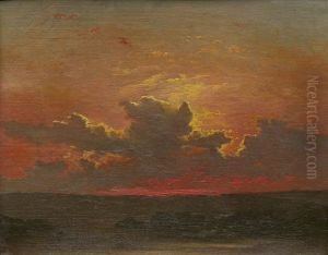 Sonnenuntergang by Carl Robert Kummer