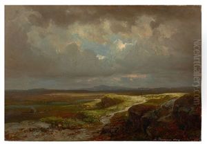 Weite Landschaft (schottland) by Carl Robert Kummer