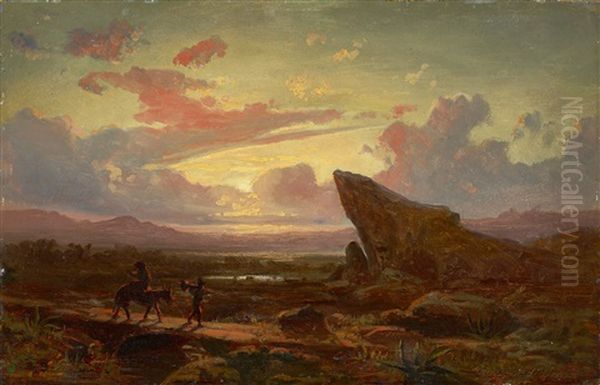 Sunset Over The Campagna Di Verona - view 1