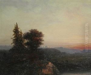Abend In Den Voralpen