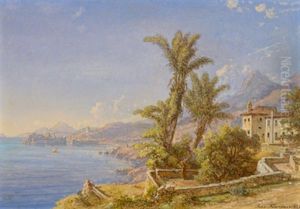 Blick Auf Ragusa (dubrovnik) by Carl Robert Kummer