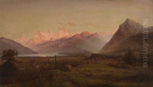 Blick Auf Eiger, Monch Und Jungfrau - view 1