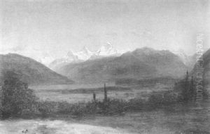 In Den Schweizer Alpen by Carl Robert Kummer
