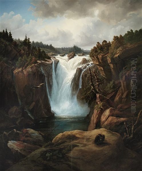 View Of Montmorency Falls, Quebec - view 1