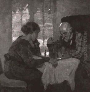 Zwei Schachspieler