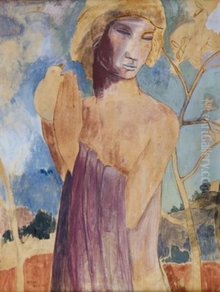Personnage A La Colombe - view 1