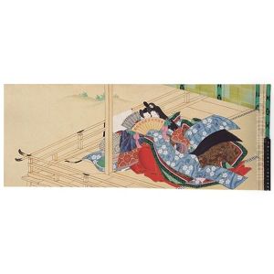 Getsuji Shunga Zu - Monthly Shunga, 8 Scenes