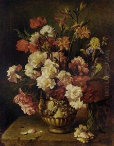 Summer Flowers In An Urn