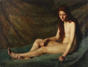 Naked Woman by Caesar Kunwald