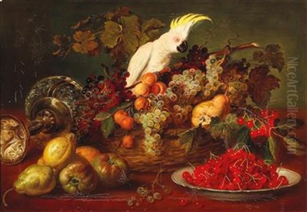 Large Still Life With Cockatoo - view 1