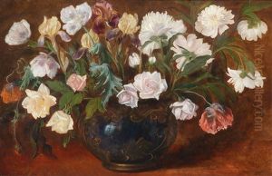Roses In A Vase Roses In A Vase