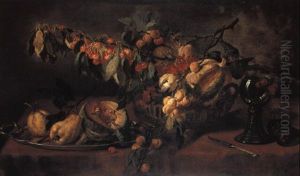 Groses Obst- Und Fr_chtestilleben by Ludwig Adam Kunz