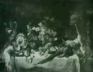Stilleben by Ludwig Adam Kunz
