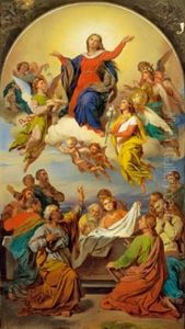 Die Himmelfahrt Mariens by Leopold Kupelwieser