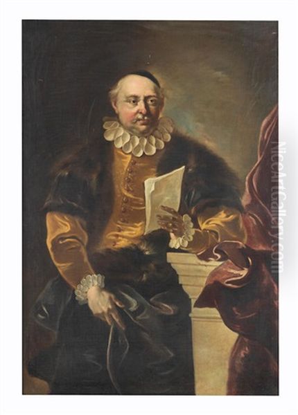 Portrait Of A Gentleman, Three-quarter-length - view 1