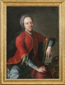 Portrat Eines Schauspielers by Johann (Jan) Kupetzki