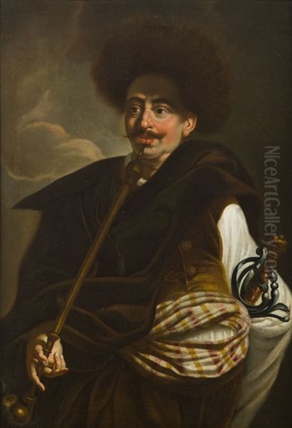 Portrait Of Man In Polish Costume - view 1