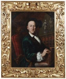 Portrait D"un Bibliophile by Johann (Jan) Kupetzki