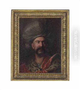 Portrait Of A Man, Bust-length, In A Fur-lined Cape And Turban Portrait Of A Man, Bust-length, In A Fur-lined Cape And Turban