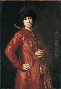 Portrait Of A Man (prince Alexander Benedikt Stanislaus Sobieski?) Wearing Polish Costume