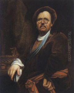 Selbstportrat Des Johann Kupetzky by Johann (Jan) Kupetzki