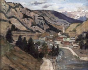 Paesaggio 1940 by Giulio Beda