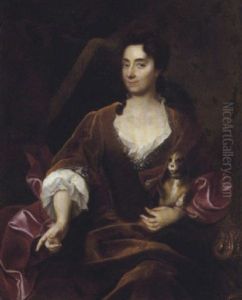 Bildnis Der Baronin Huldenberg Mit Ihrem Schoshundchen
