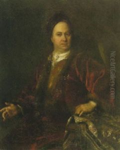 Bildnis Des Barons Daniel Erasmus Von Huldenberg by Johann (Jan) Kupetzki