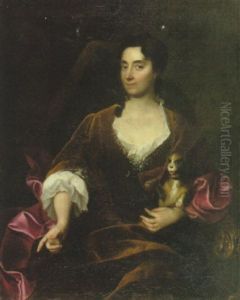 Bildnis Der Baronin Huldenberg Mit Einem Schosshundchen Bildnis Der Baronin Huldenberg Mit Einem Schosshundchen