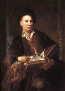 Portrait Of A Gentleman Holding A Musical Manuscript