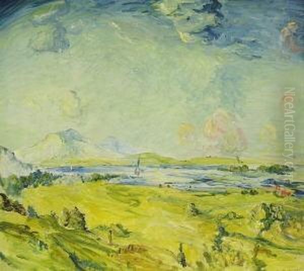 Seenlandschaft. - view 1