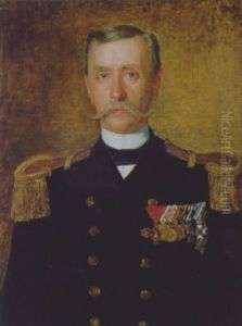 Portrait Eines Admirals
