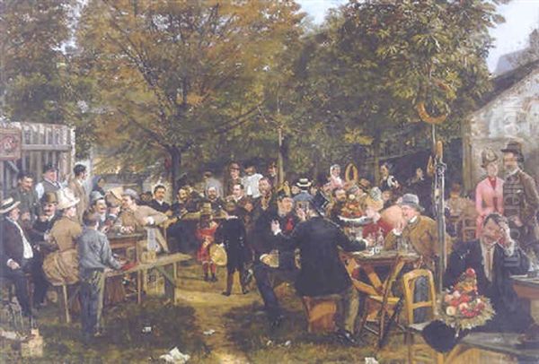 Im Biergarten - view 1