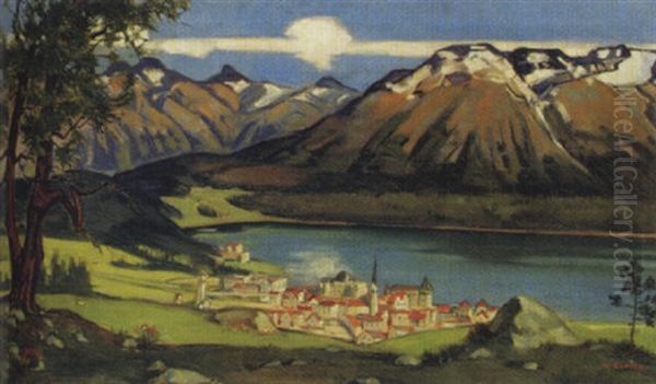 Ansicht Von St. Moritz Dorf - view 1