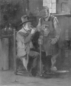 In Der Weinstube by Leo Kueppers