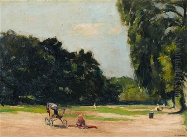 Children's Playground In Tiergarten - view 1