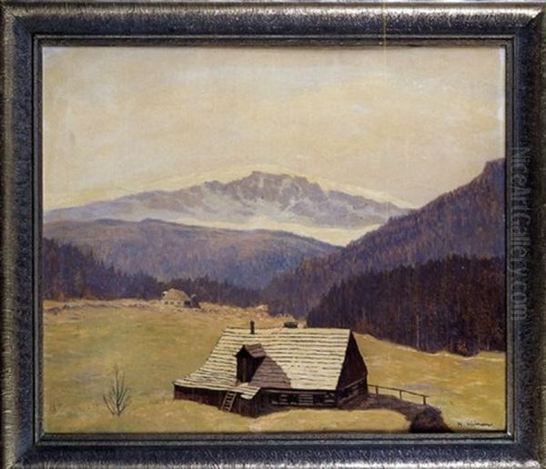 A Mountain Hut - view 1