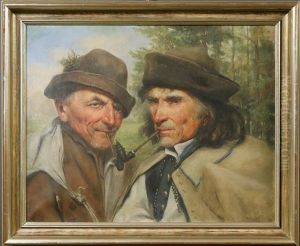 Zwei Freunde by Arthur Kurtz