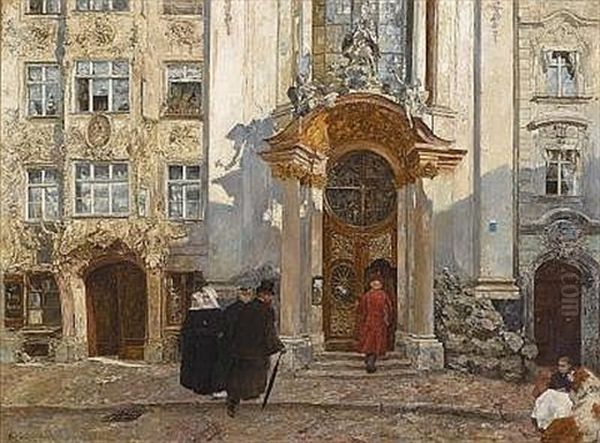 Munchen, Asamkirche - view 1